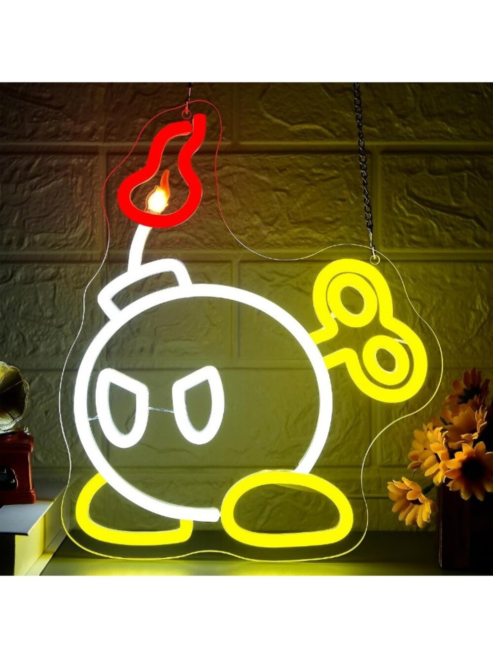 Neon Game Sign for Wall Decor | LED Gaming Light for Man Cave & Game Room